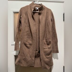 Athleta Tan Knit Cardigan